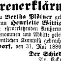 1886-05-31 Hdf Ehrenerklaerung